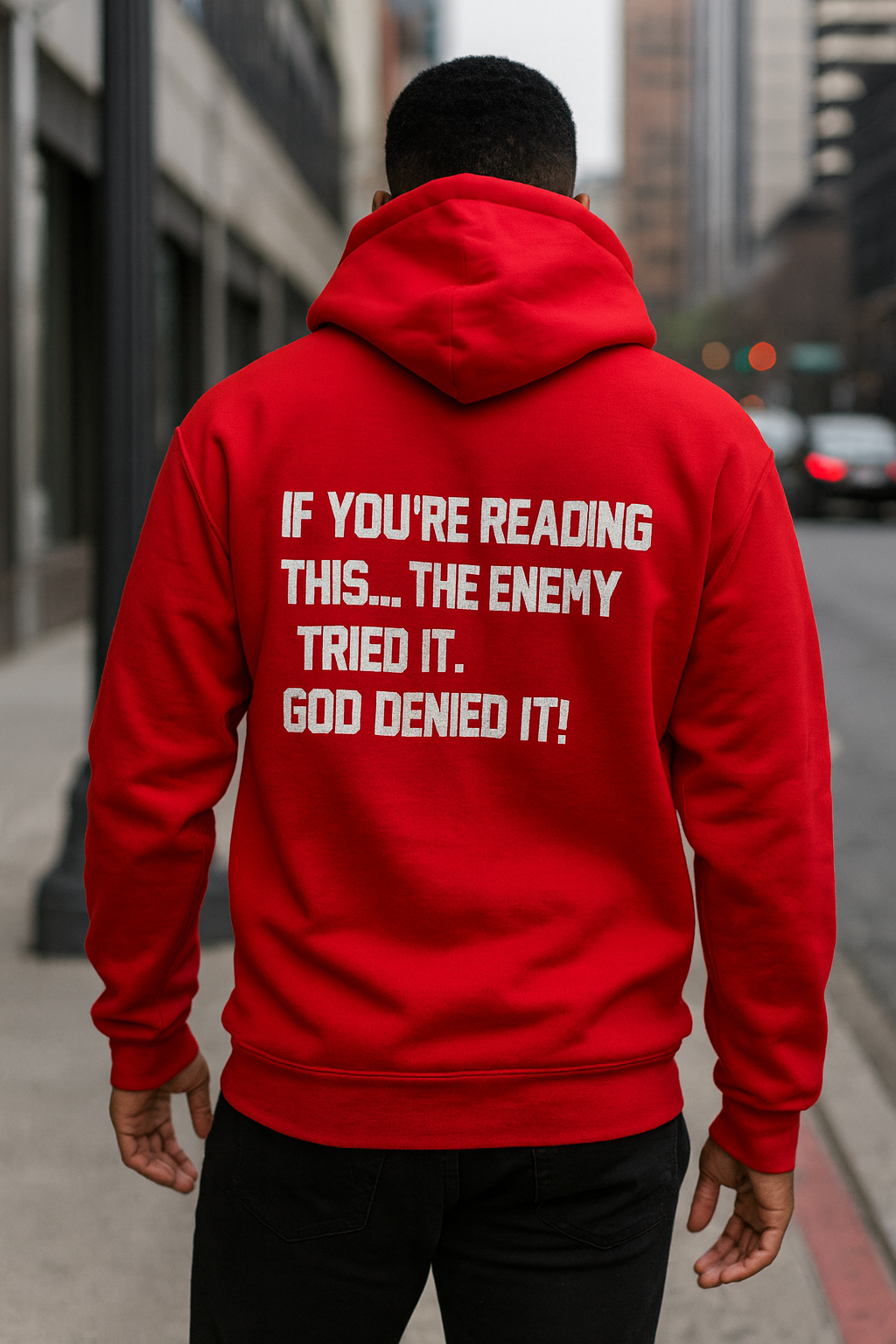 “God Denied It” – The Victory Hoodie